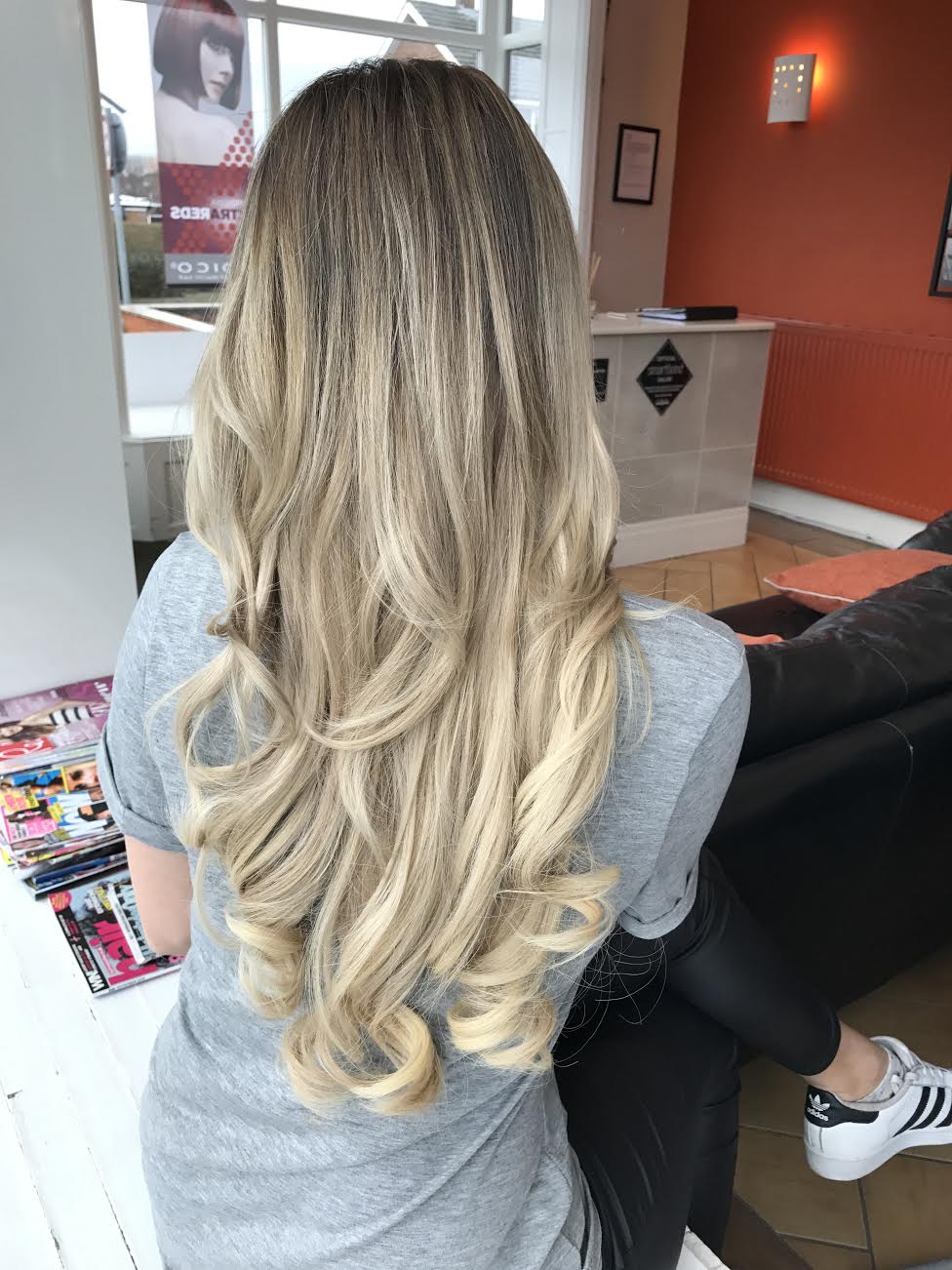 Gold Fever Hair Extensions Review; Keratin Bond Extensions; Before